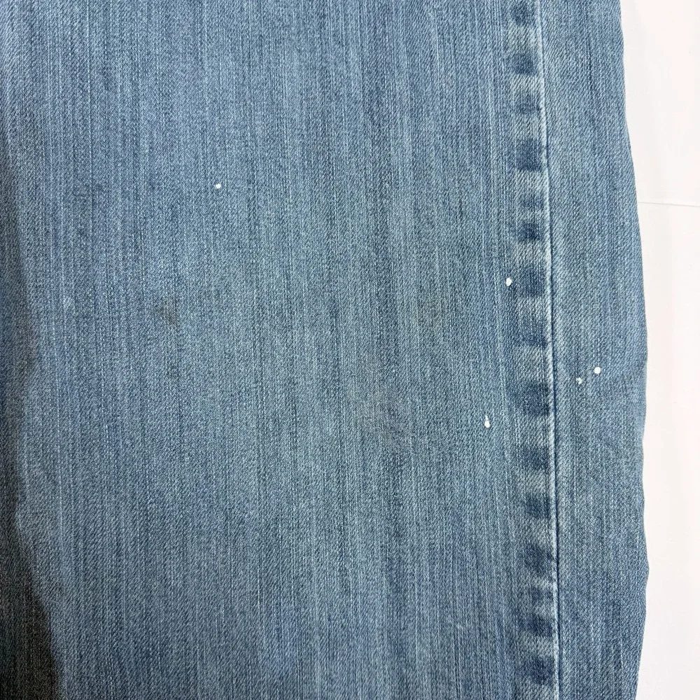 Levi's 559 Jeans Mens 42x32 Blue Denim Faded Hipster Red Tab Boho Straight Leg